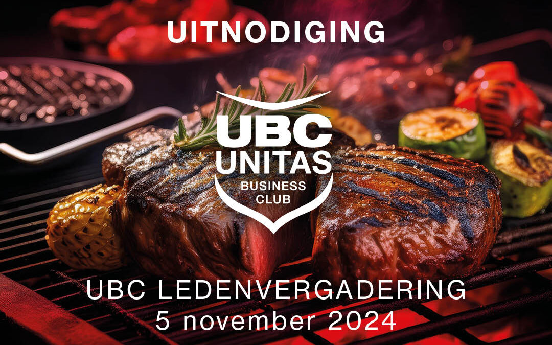 UBC Ledenvergadering 5 november